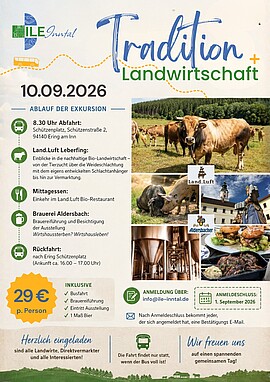 Banner Exkursion "Tradition und Landwirtschaft"